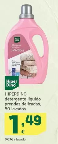 Hiperdino - Detergente Líquido Prendas Delicadas