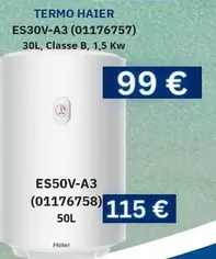 Haier - Termo ES30V-A3