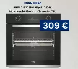Beko - Forn Multifunció Pirolític BBIMA13302BMPE