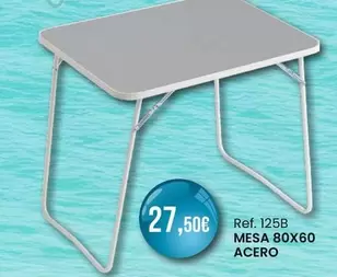 Mesa 80x60 Acero