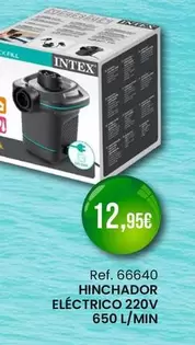Intex - Hinchador Eléctrico 220v 650 L/min