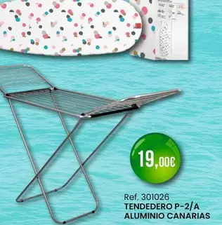 Tendedero P-2/a Aluminio Canarias