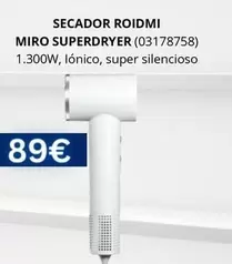 Roidmi - Secador Miro Superdryer