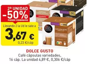 Dolce Gusto - Café Cápsulas Variedades