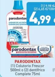 Parodontax - Colutorio Frescor O Dentífrico Complete