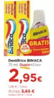Binaca - Dentífrico