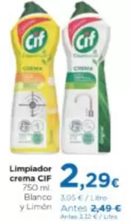 Cif - Limpiador Crema