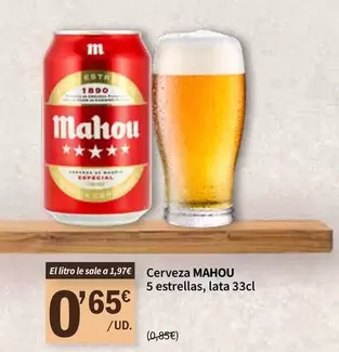 Mahou - Cerveza 5 Estrellas