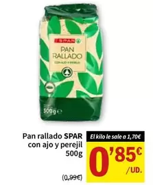Spar - Pan Rallado Con Ajo Y Perejil