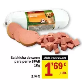 Spar - Salchicha De Carne Para Perro