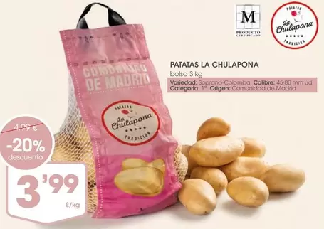 Tradicion - Patatas La Chulapona