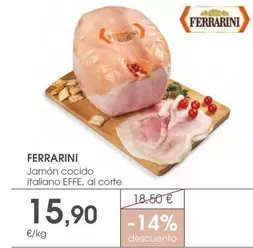 Ferrarini - Jamon Cocido Italiano Effe