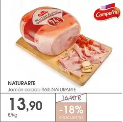 Body Natur - Jamon Cocido 96%