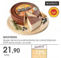 maxorata - Queso De Leche Pasteurizada De Cabra Majorero DOP Semicurado