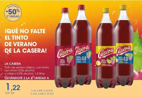 La Casera - Tinto De Vino Tinto D.o.c. Rioja