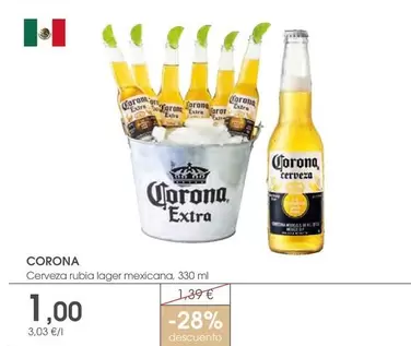 Corona - Cerveza Rubia Lager Mexicana