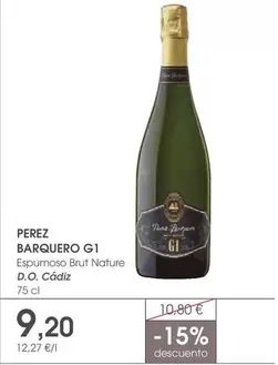 Brut - Espumoso  Nature D.o.cadiz