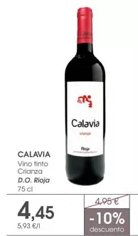 Vino Tinto Crianza D.o. Rioja
