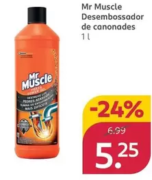 Mr Muscle - Desatascador De Tuberias