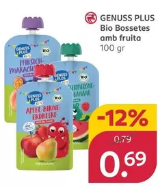 Gennuss Plus - Bio Bolsitas Con Fruta