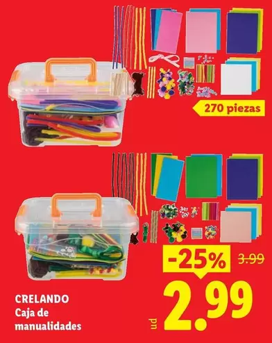Crelando - Caja De Manualidades