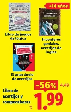 Libro De Acertijos Y Rompecabezas