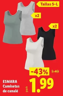 Esmara - Camisetas De Canales