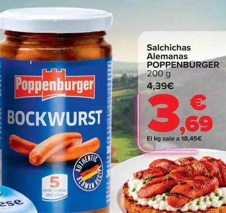 Poppenburger - Salchichas Alemanas