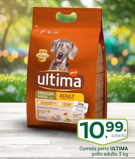 Última - Comida Perro Pollo Adulto