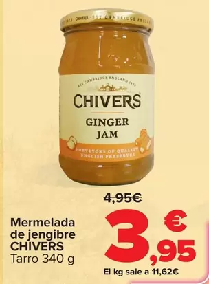 Chivers - Mermelada De Jengibre 