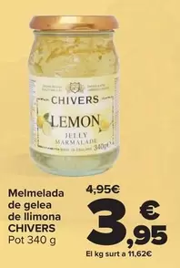 Chivers - Mermelada De Jalea Limon 