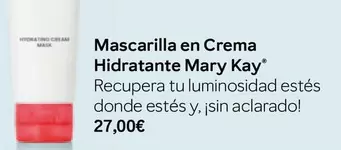 Mary Kay - Mascarilla En Crema Hidratante