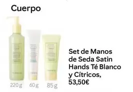 Mary Kay - Set De Manos De Seda Satin Hands Té Blanco Y Cítricos