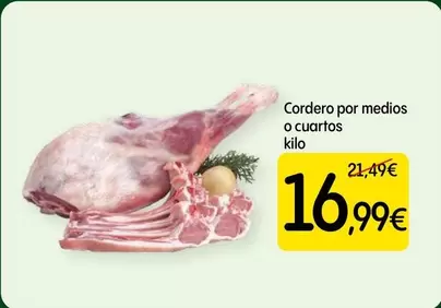 Cordero Por Medios O Cuartos