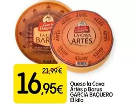 García Baquero - Queso La Cava Artés O Barus