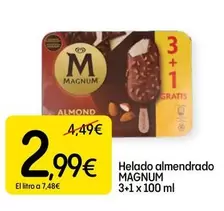 Magnum - Helado Almendrado