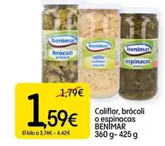 Benimar - Coliflor, Brócoli O Espinacas