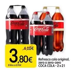 Coca-Cola - Refresco Cola Original, Zero O Zero-zero