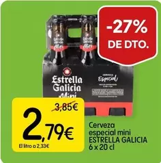 Estrella Galicia - Cerveza Especial Mini