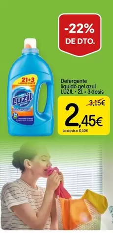 Luzil - Detergente Liquido Gel Azul