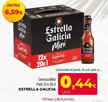 Estrella Galicia - Cerveza Mini