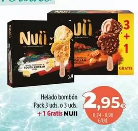 Nuii - Helado Bombon