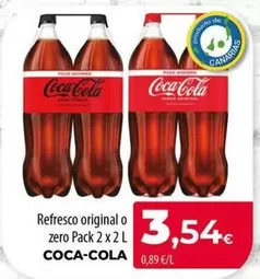 Coca-Cola - Refresco Original O Zero