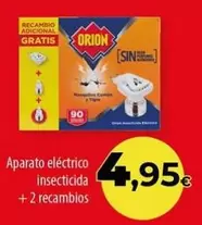 Orion - Aparato Eléctrico Insecticida + 2 Recambios