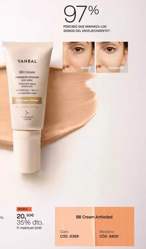 Yanbal - BB Cream Antiedad