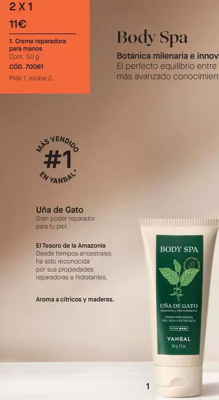 Crema Reparadora Para Manos