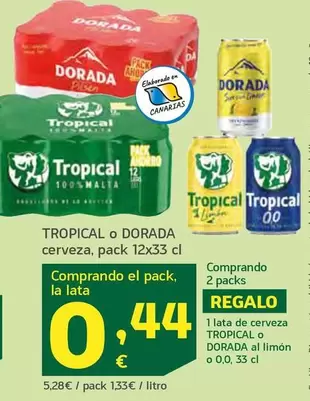 Tropical / Dorada - Cerveza
