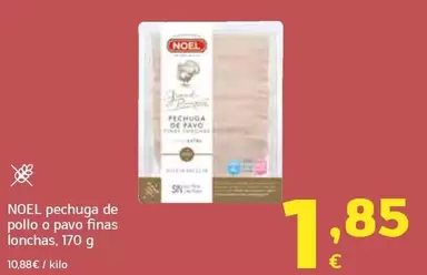 Noel - Pechuga De Pollo O Pavo Finas Lonchas