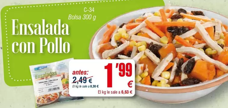 Ensalada Con Pollo