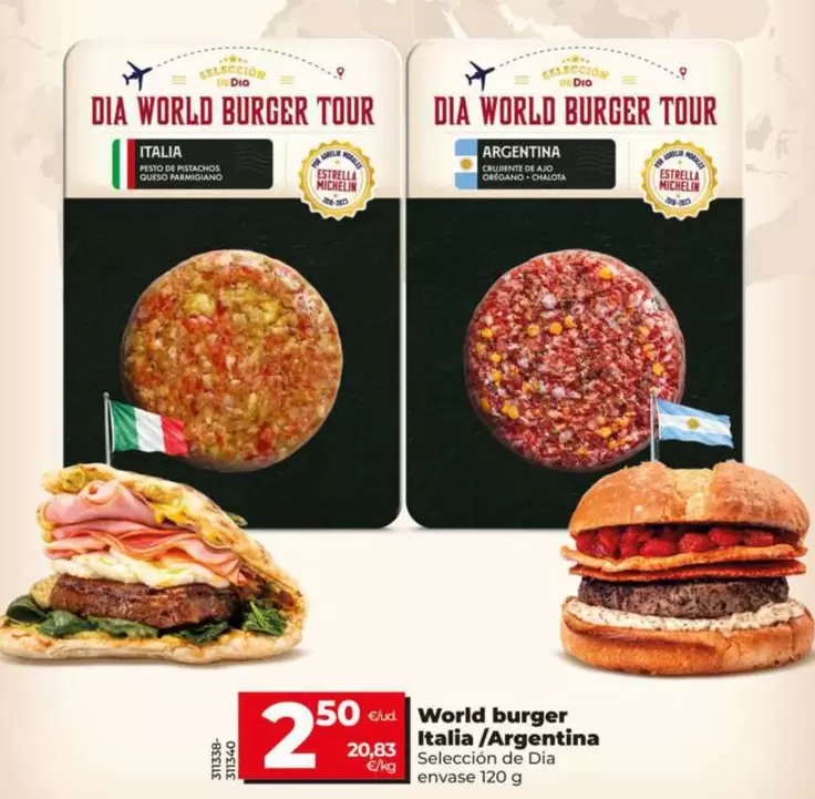 Seleccion De Dia - World Burger Italia/Argentina